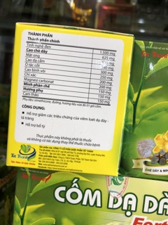 Cốm dạ dày tất thành hộp 20 gói