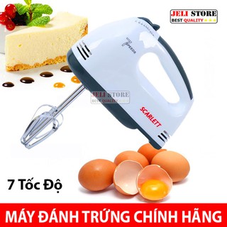 Máy Đánh Trứng HÃNG 7 Tốc Độ - Máy Đánh Trứng Cầm Tay Thông Minh - Động Cơ Thiết Kế Êm Ái