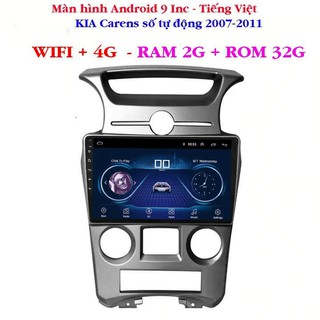 Màn hình dvd android 9 inch cho xe kia carens