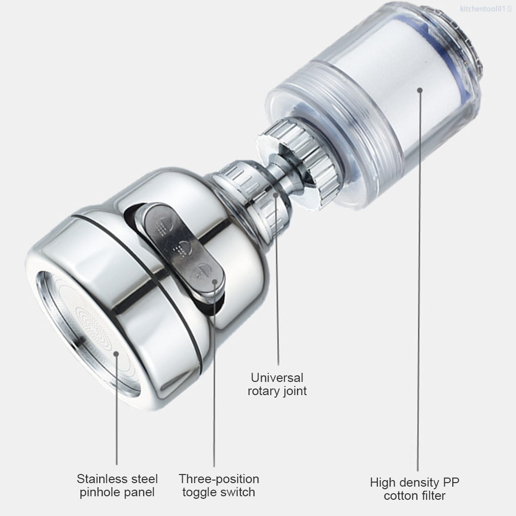 Đầu Vòi Sen Tiết Kiệm Nước Chống Bắn Tóe Tiện Dụng Cho Nhà Bếp / Nhà Tắm / Bạc Ngẫu Nhiên... | BigBuy360 - bigbuy360.vn