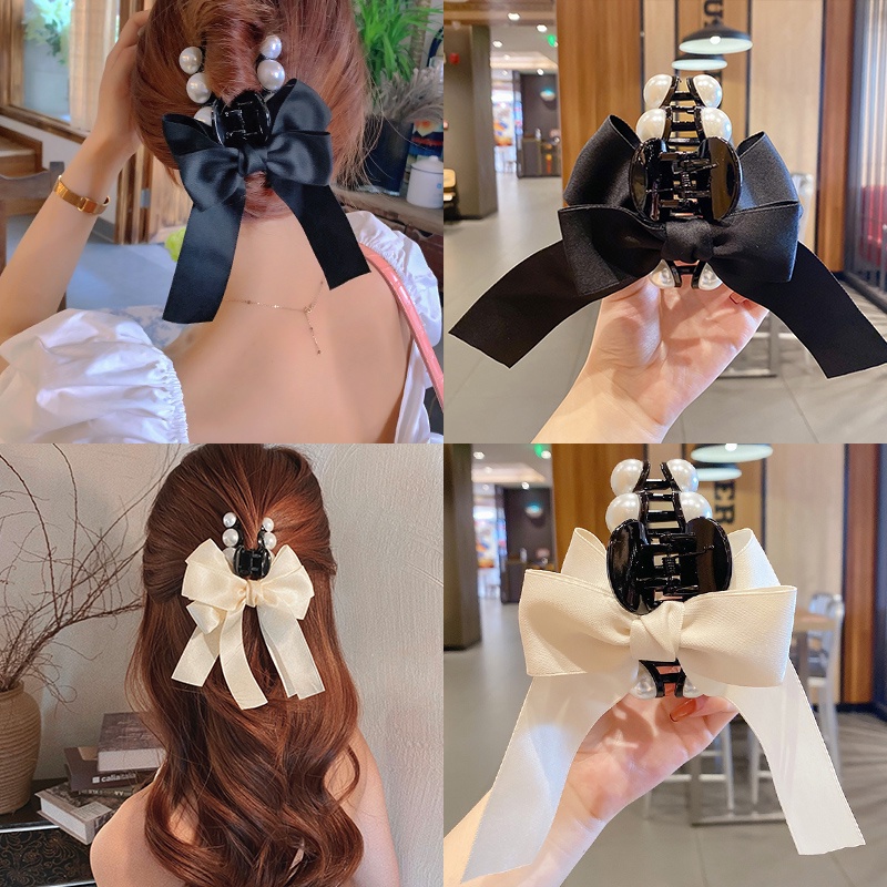 Kẹp Tóc Nơ Lớn Cho Nữ