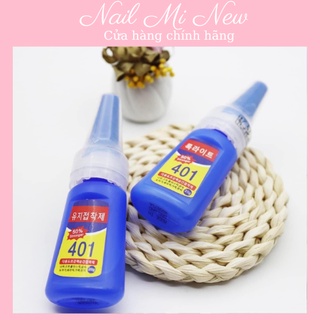 Keo 401 dán móng, đính đá cực chắc