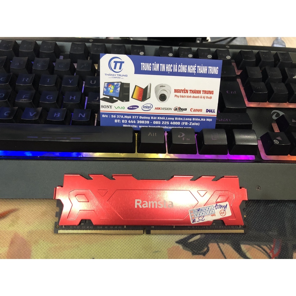 Ram PC - Ram máy tính bàn Ramsta DDR4 16Gb Bus 2400Mhz - Cũ Bảo hành 01 Tháng