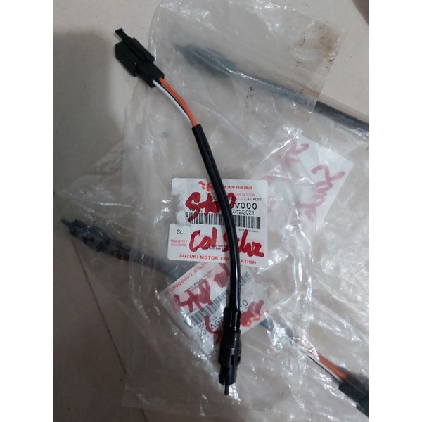 giắc cảm biến đề cùm côn satria fi / stop trái
