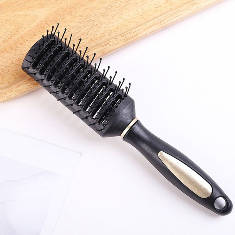 Lược chải tóc tạo kiểu mát xa 3 loại hình bầu dục/ hình tròn/ hình chữ nhật chống tĩnh điện gỡ rối tóc
