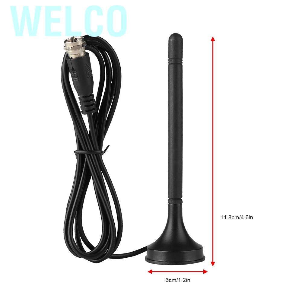 Ăng ten kĩ thuật số DVB-T trong nhà có đế nam châm