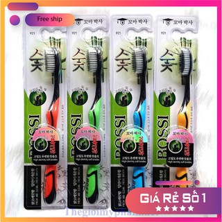 BÀN CHẢI ĐÁNH RĂNG THAN TRE HOẠT TÍNH HÀN QUỐC BOSSI ( TỔNG KHO GIA DỤNG GIÁ GỐC )  [FreeShip – HÀNG MỚI]