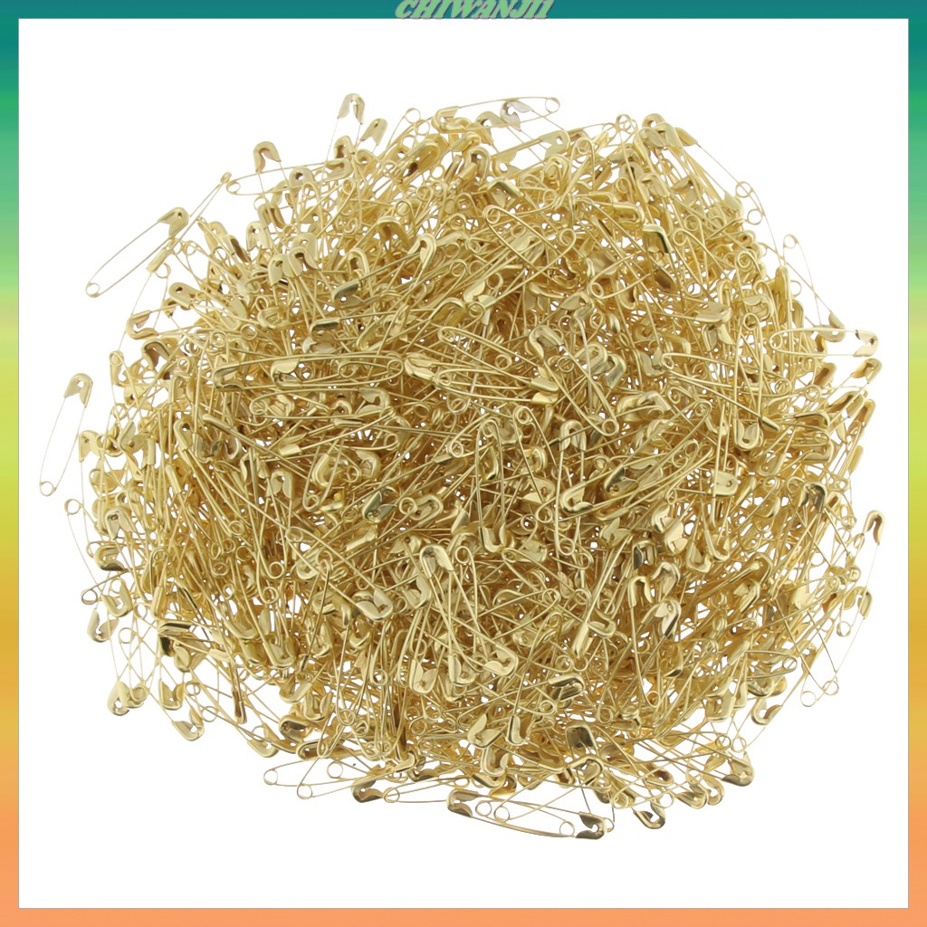 Set 1000 kim băng màu đen 22mm