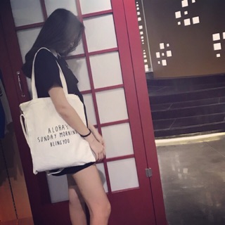 Túi tote aloha ulzzang