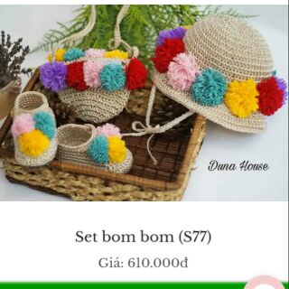 Set 3 món pom pom