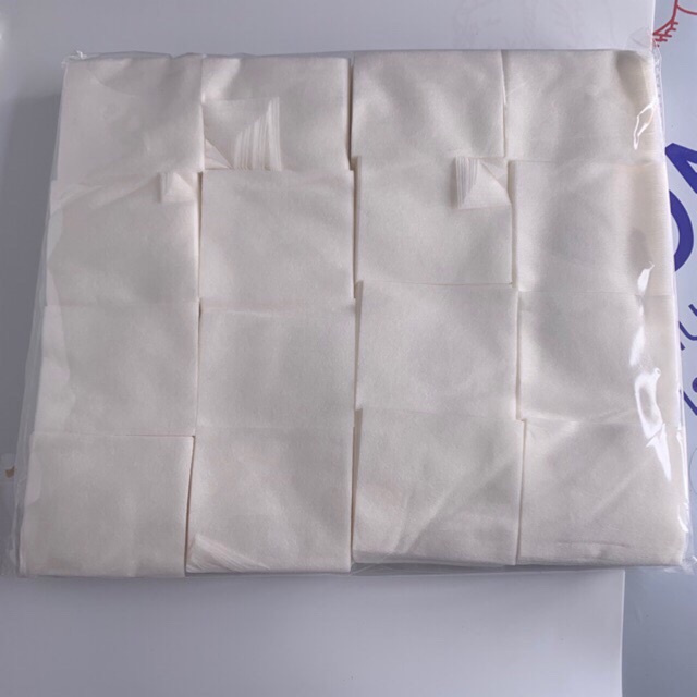 Bịch Bông Cắt Sẵn 1600 miếng 6x7cm /Dcpx Doreme
