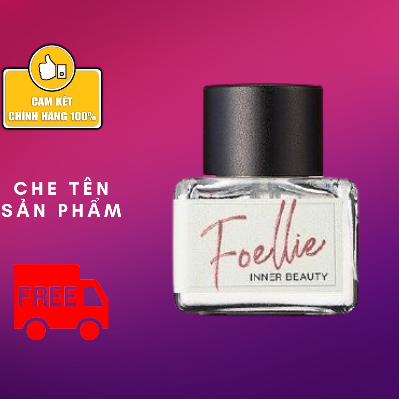 Nước Hoa Vùng Kín Foellie Màu Trắng Nhẹ Nhàng Dễ Chịu Lưu Hương Lâu