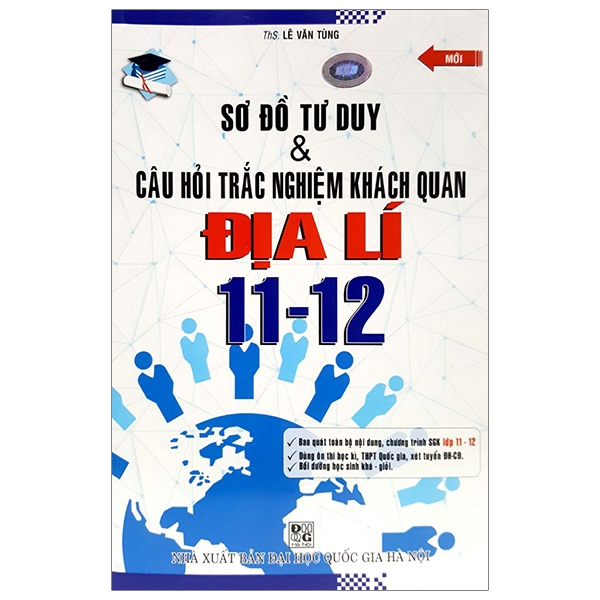 Sách - Sơ Đồ Tư Duy & Câu Hỏi Trắc Nghiệm Khách Quan Địa Lí 11-12