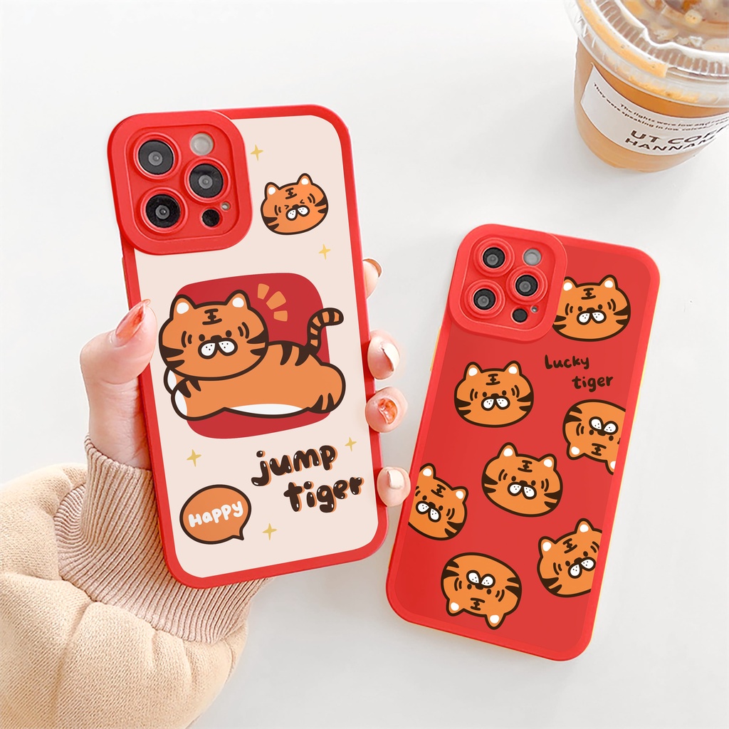 Ốp lưng iphone Jump Ti.ger cạnh vuông 6/6plus/6s/6splus/7/7plus/8/8plus/x/xr/xs/11/12/13/pro/max/plus/promax | BigBuy360 - bigbuy360.vn