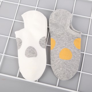Vớ màu tương phản chấm bi (2 đôi) minigood
