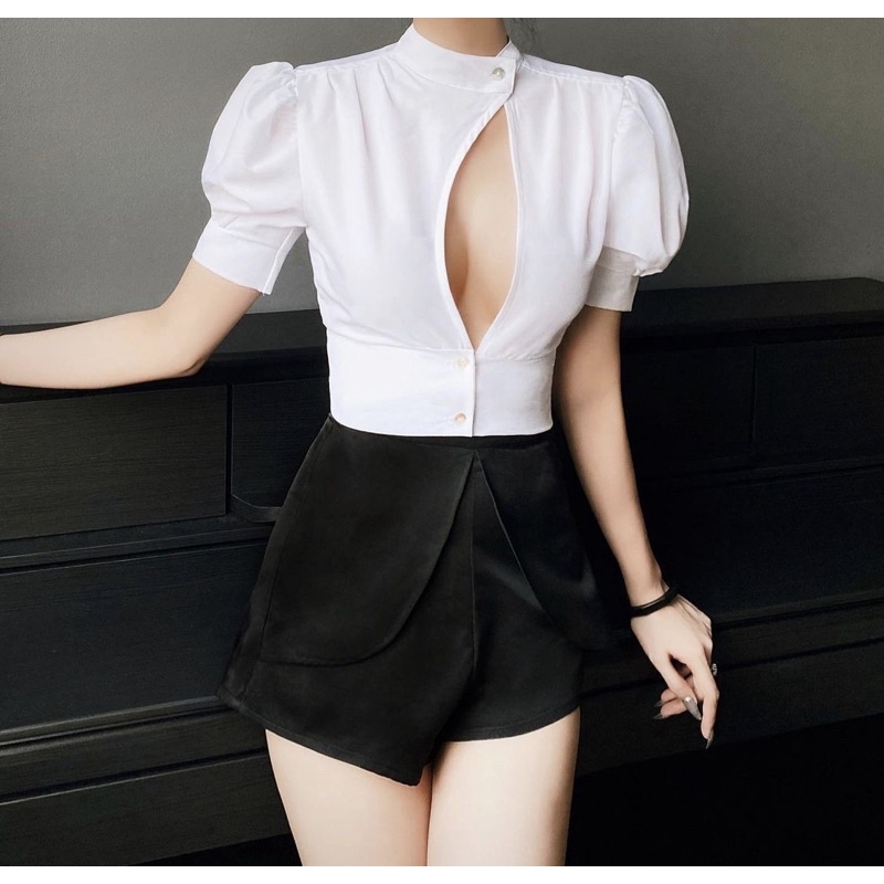 Leonie Top - Áo croptop cutout