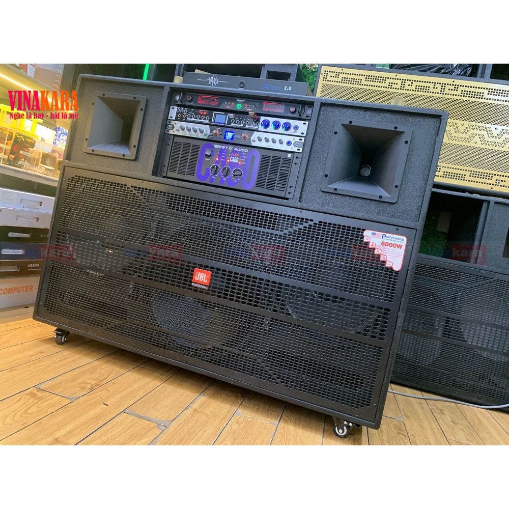 Combo loa kéo 3 bass gồm 2 bass 40 + 1 sub 50 RCF