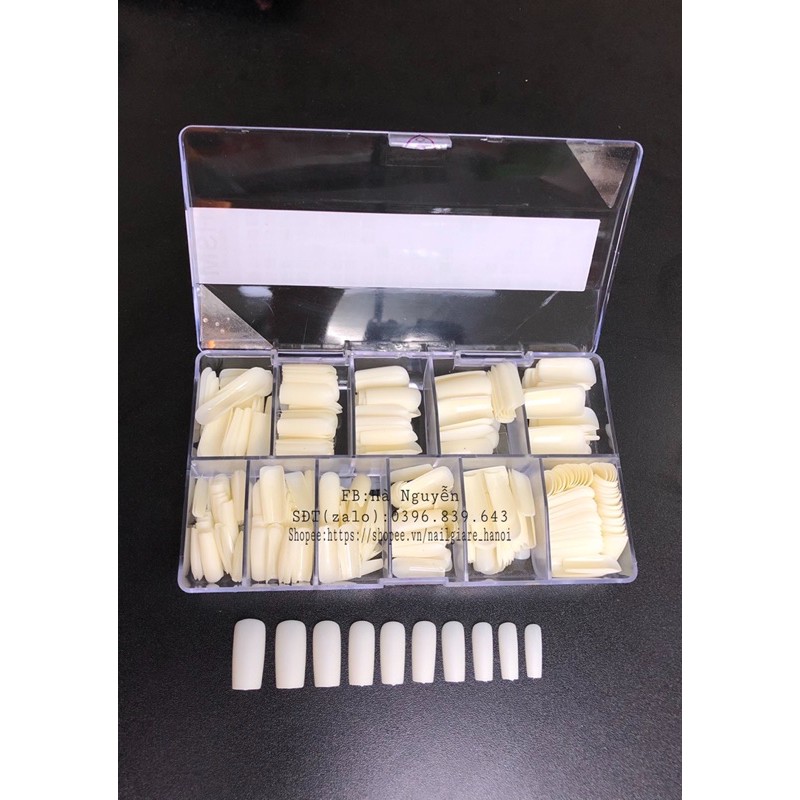 MÓNG ÚP HSM  VUÔNG NHÁM SẴN, MÓNG ÚP NHÁM HSM CHUẨN PHOM, MỎNG,DẺO