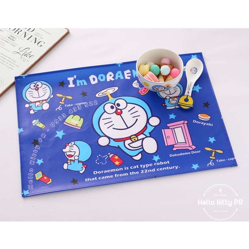 Tấm lót chống thấm nước Hello Kitty - Doremon Doraemon