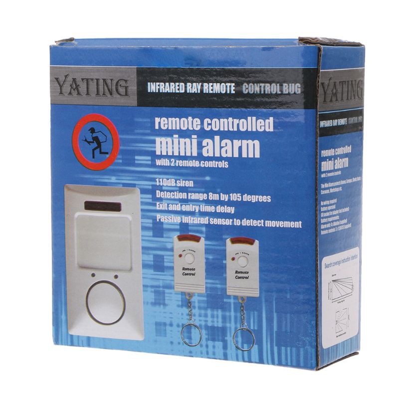 Máy cảm biến chuyển động không dây 105dB PIR chống trộm cao cấp