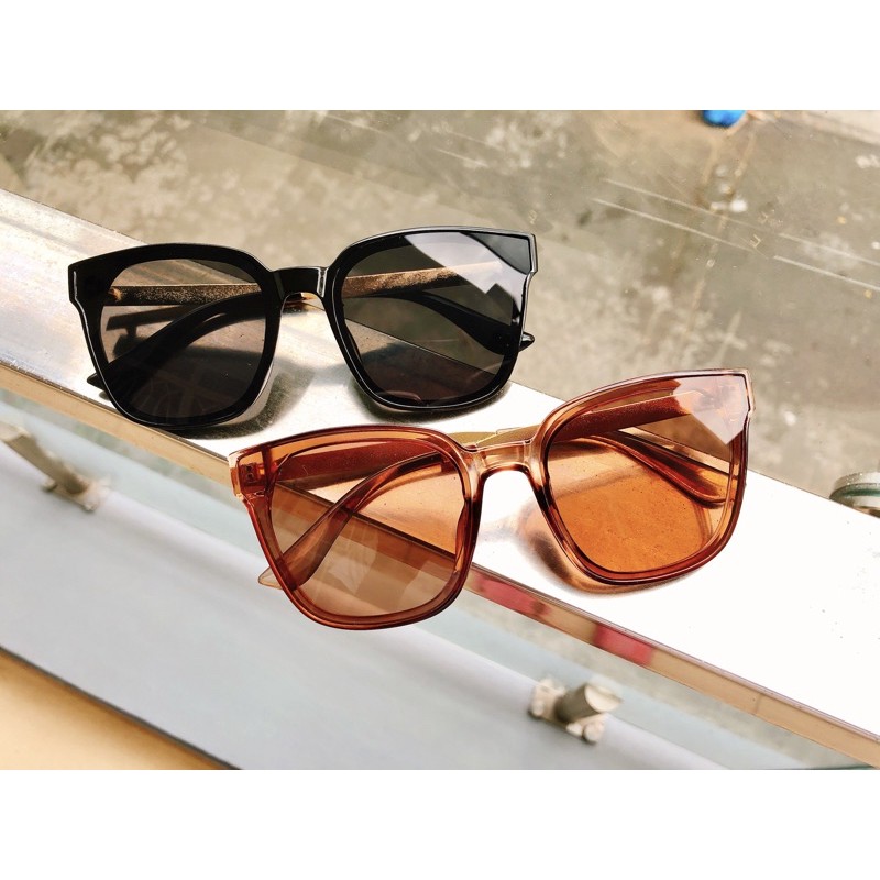 Mắt kính V gọng mảnh unisex thời trang loại đẹp