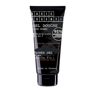 Gel tắm, gội, rửa mặt, tẩy trang nam giới Basic Essentiel 200ml