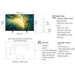 ANDROID TIVI SONY 4K 65 INCH KD-65X7500H | BigBuy360 - bigbuy360.vn
