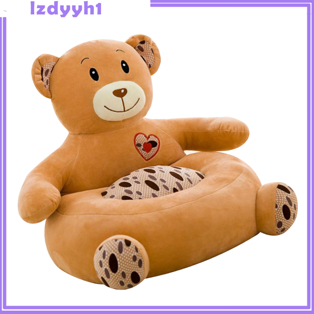 JoyDIY Kids Sofa Seat Cover Armchair Animal Shape Baby Bean Bag Cover 