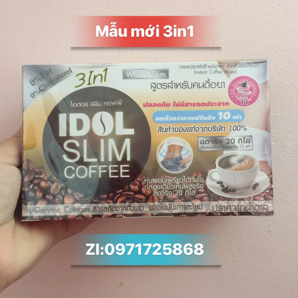 Idol Slim Coffee [mẫu mới 3in1]