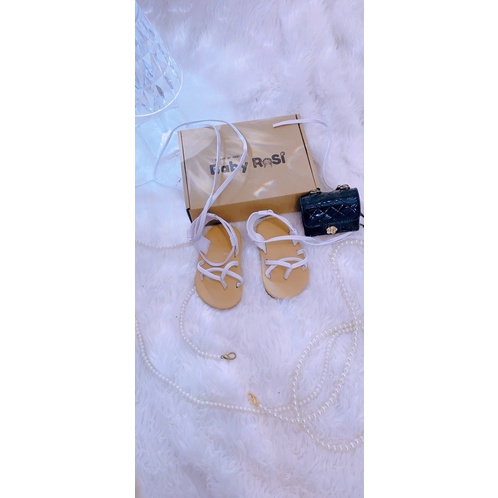 giày sandal chiến binh trơn cho bé