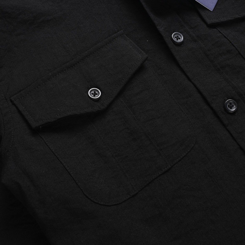 Áo đũi nam dài tay, khuy cài cổ tàu, cổ bẻ, chất liệu cao cấp mềm min, mang phong cách trẻ trung lịch lãm và sang trọng