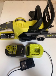 Cưa xích ryobi 18v brushless