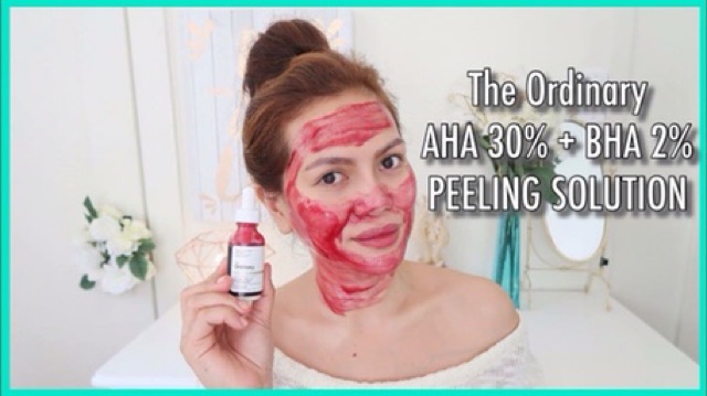 Serum Peel da The Ordinary AHA 30%+BHA 2% Peeling Solution