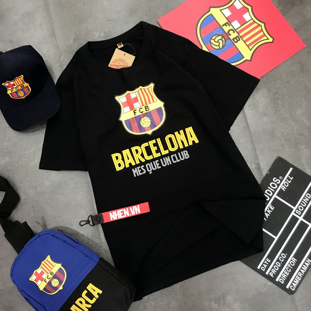 Áo thun ForTrueFans Nhện Barcelona 09 dành cho fan Barca