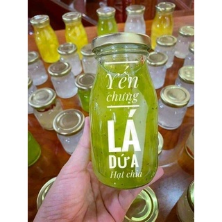 Chai thuỷ tinh 200ml nắp thiếc