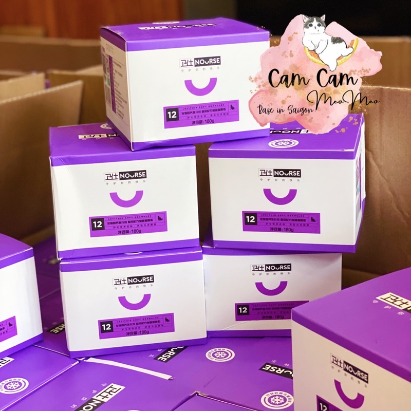 NOURSE 12 Viên siêu dưỡng lông cho mèo meo 🐱