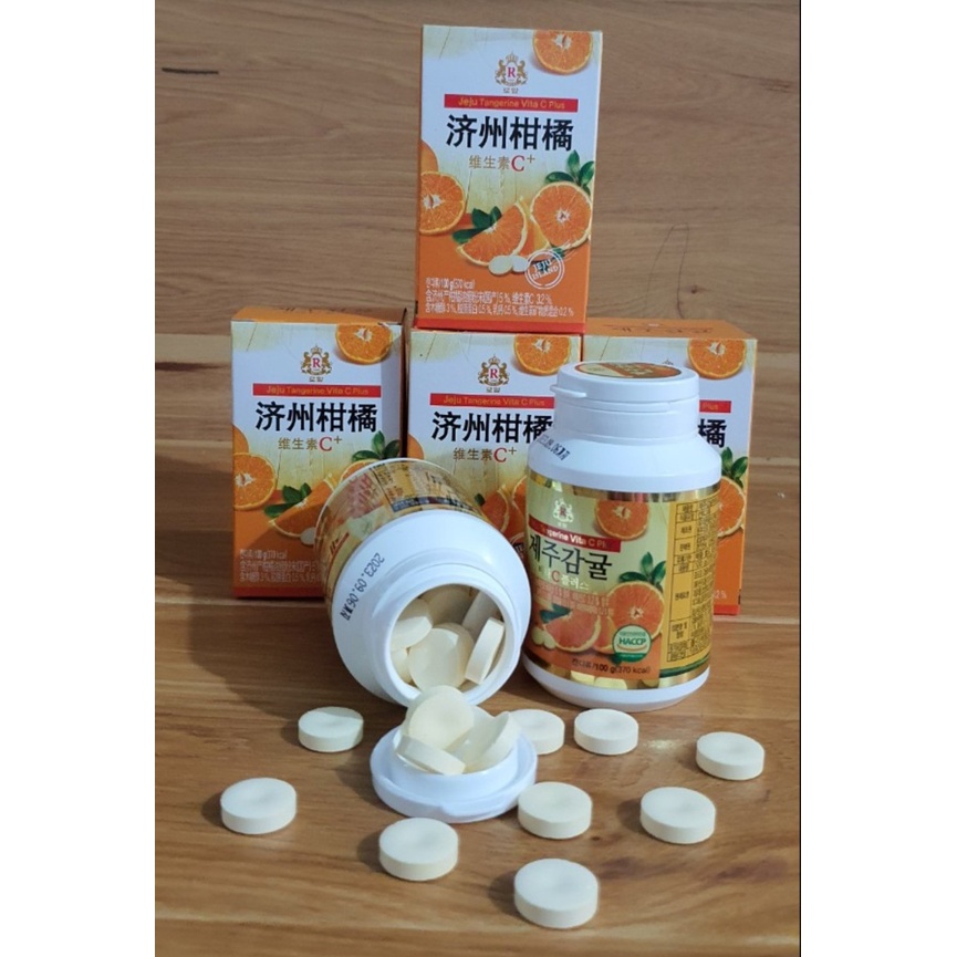 Vitamin C Jeju Tangerine Vita Plus Hàn Quốc Hộp 100g