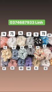 Cột tóc Scrunchie đồng giá 12k # bán hàng có tâm