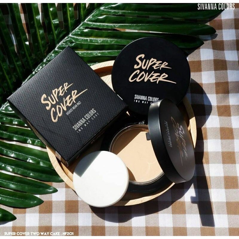 Phấn phủ nén SIVANNA Super Cover HF201 | BigBuy360 - bigbuy360.vn