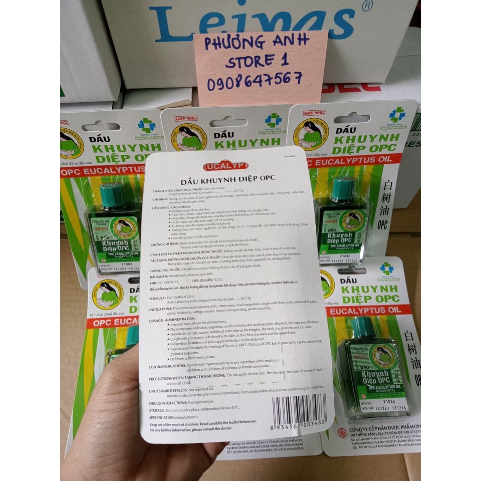 Dầu khuynh diệp cty