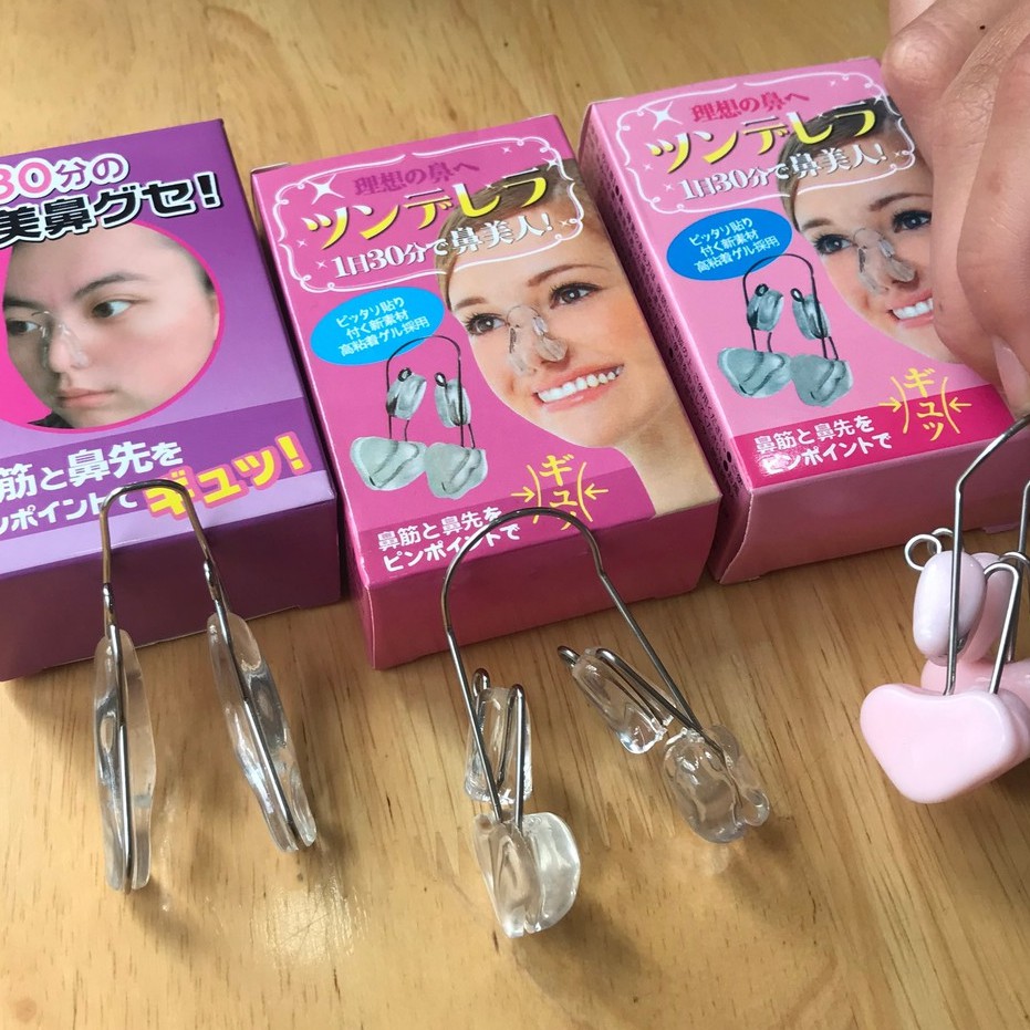 Kẹp Nâng Mũi Đệm Silicon, Kẹp Định Hình Sống Mũi Cao