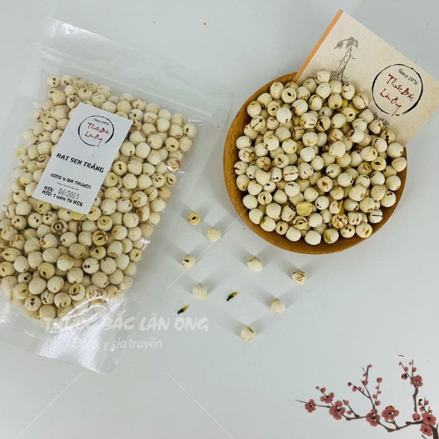 Hạt Sen 500g (Loại Bở,Thơm,Mềm)