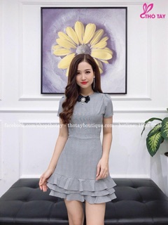Đầm đuôi cá tầng đáng yêu