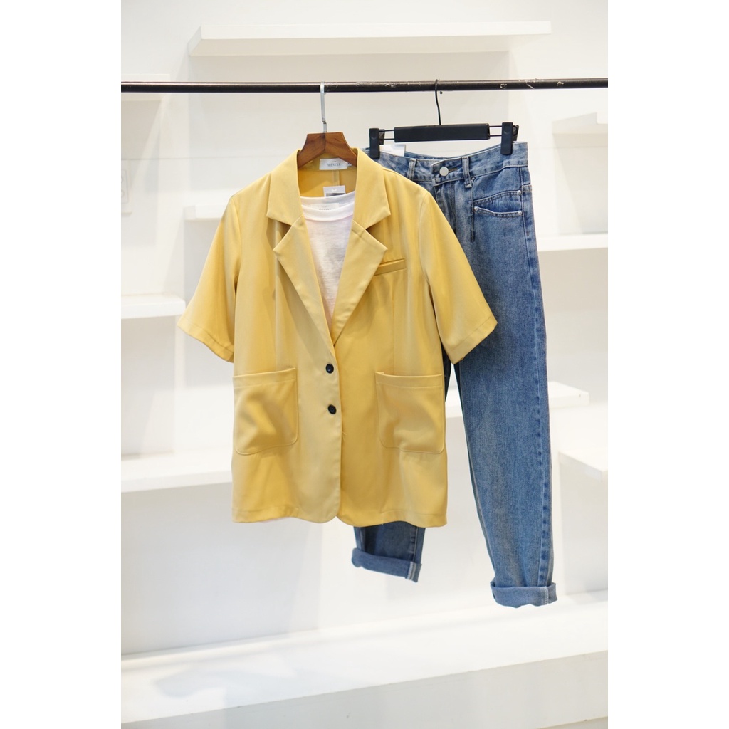 Áo Blazer Ngắn Tay 081
