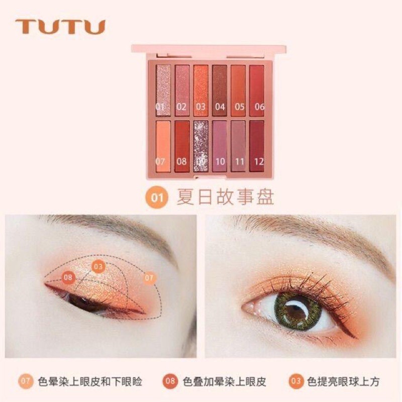 Phấn mắt TUTU hoa anh đào | BigBuy360 - bigbuy360.vn