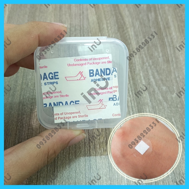 HCM - Set băng keo cá nhân nhiều size nhỏ gọn cất túi xách, mang du lịch