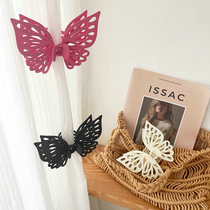 Kẹp Tóc Hình Bướm Lớn Bằng Acrylic Phong Cách Hàn Quốc Cho Nữ dreamdiary