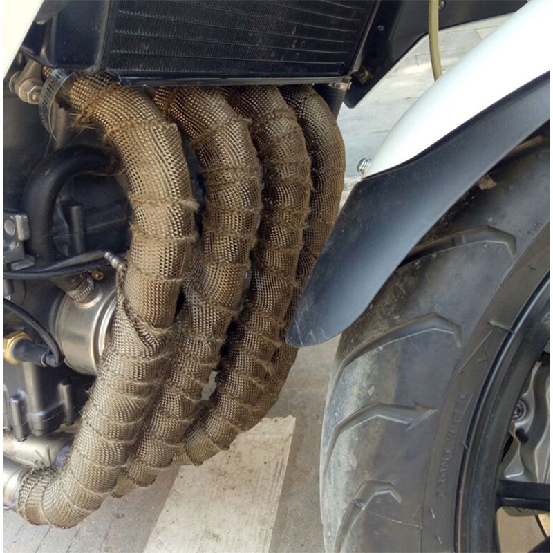 Băng Keo Dán Cách Nhiệt Cho Ống Xả Xe Hơi Xe Máy Tiện Dụng