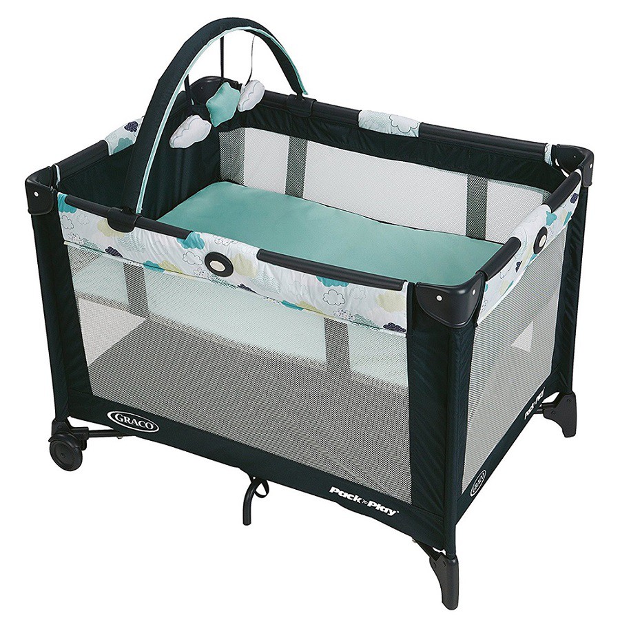 GIƯỜNG CŨI GRACO BASE FOLDING FEET STRATUS