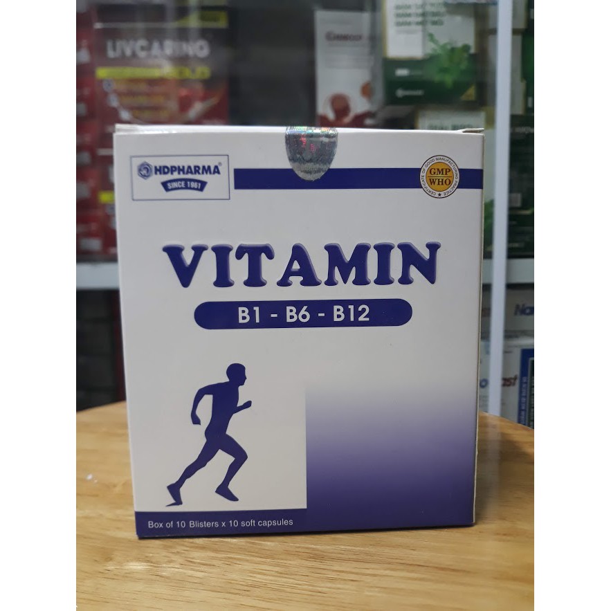 Vitamin B1-B6-B12 bổ sung vitamin